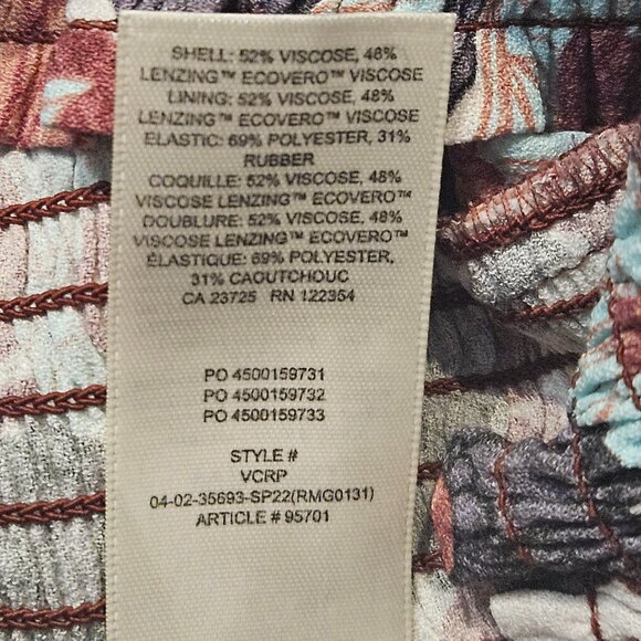 Wilfred Floral Cropped Sleeveless Blouse szL - Picture 9 of 10